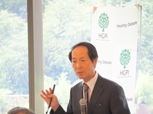 【開催報告】第39回特別朝食会「医療提供体制と地域医療」永井良三氏（2017年9月22日）